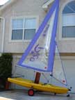 1999 Laser Pico sailboat