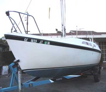 1988 Macgregor 26D sailboat