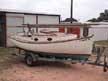 1987 Marshall Sanderling Catboat 18 sailboat