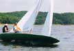 1977 Johnson E Scow sailboat