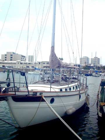 1984 Morea Spindrift 43 sailboat