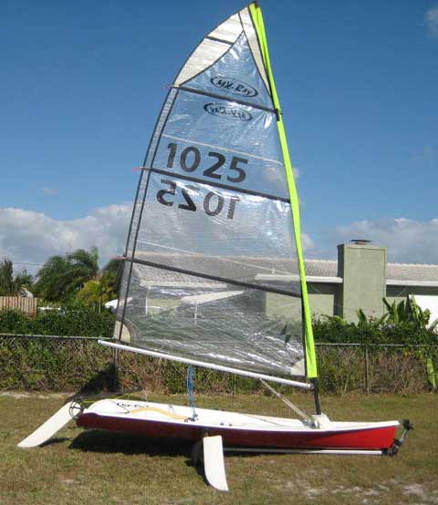 MX Ray sailboat