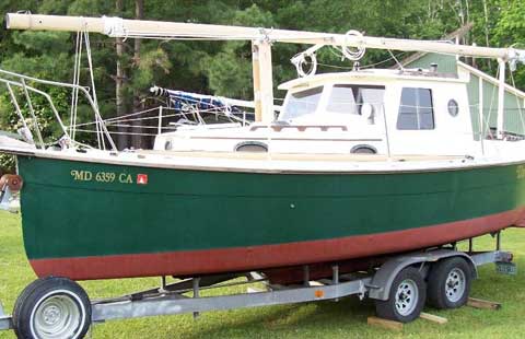 Nimble Artic Motorsailer 26 sailboat