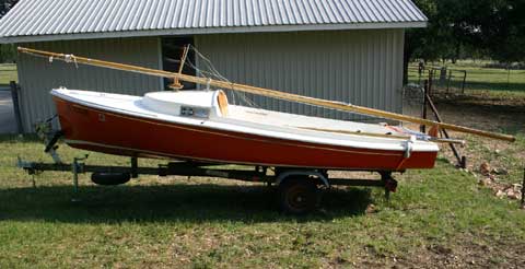 Oday Daysailer II 17 sailboat