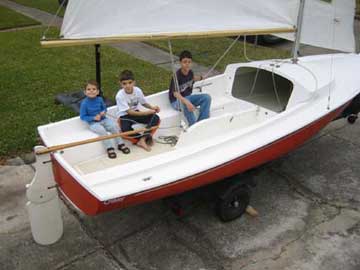 1976 O'Day Daysailer II 17' sailboat