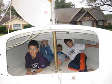 1976 O'Day Daysailer II 17' sailboat