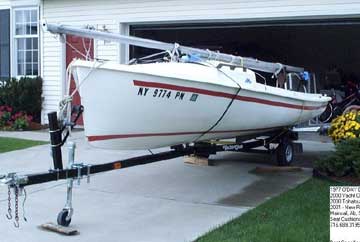 1977 Oday Daysailer 17 sailboat