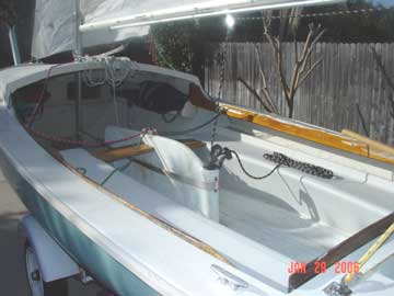 1970 Oday Daysailer 17 sailboat