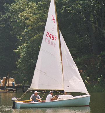 late 1960's Oday Daysailer 17