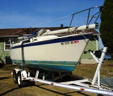1985 Oday 23 sailboat