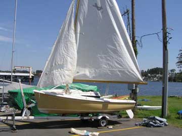 1974 Oday Javelin sailboat