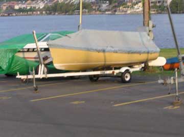 1974 Oday Javelin sailboat
