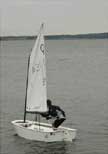 1998 Optimist sailboat