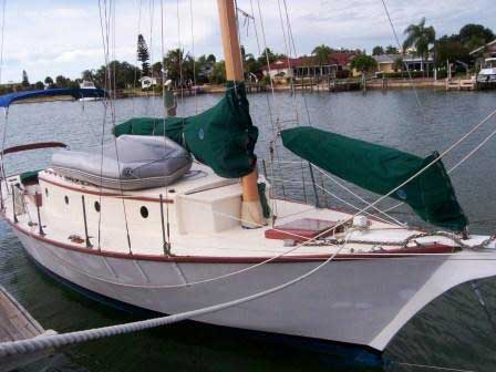 Parker 37 cutter sailboat