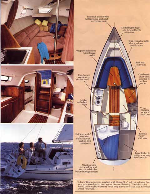 Pearson 27-2 sailboat