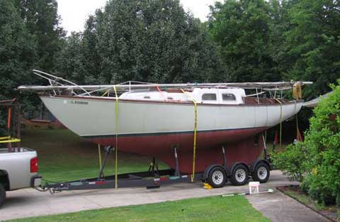 Pearson Vanguard 32 sailboat