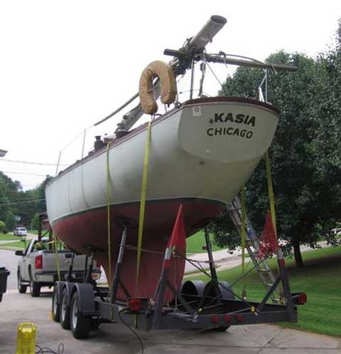 Pearson Vanguard 32 sailboat