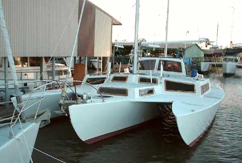 Piver Victress 40 trimaran sailboat
