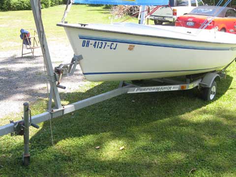 Precision 15 sailboat