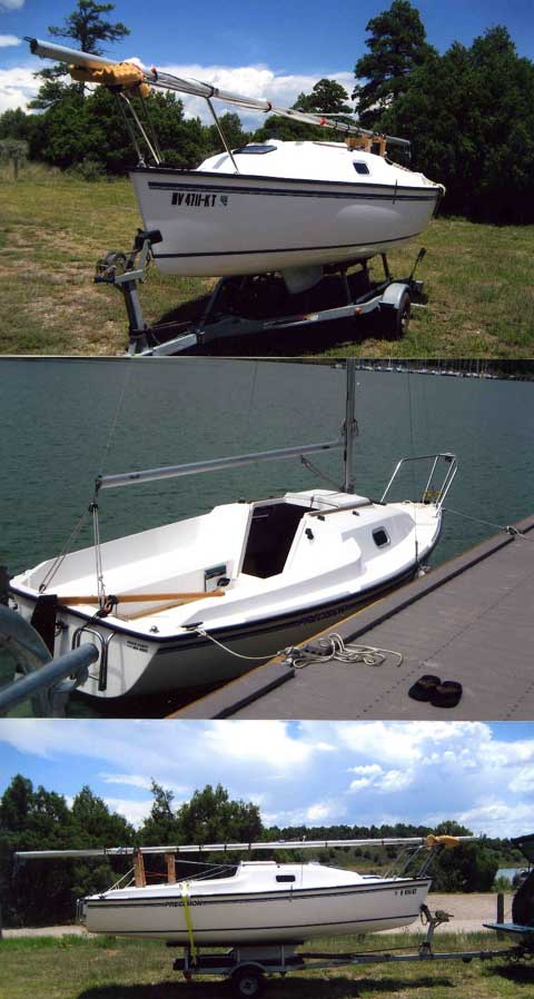 Precision 16.5 sailboat