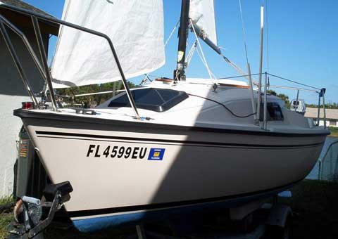 Precision 18 sailboat