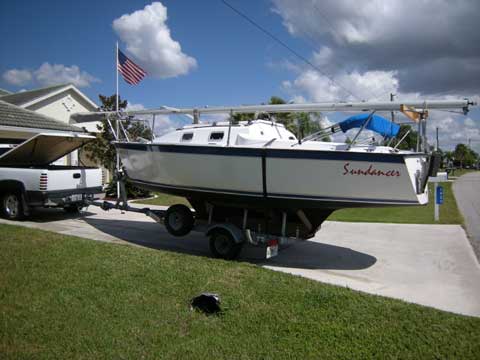 Precision 21 sailboat