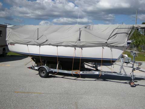 Precision 21 sailboat