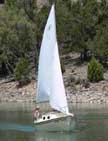 1986 Sanibel 18 sailboat