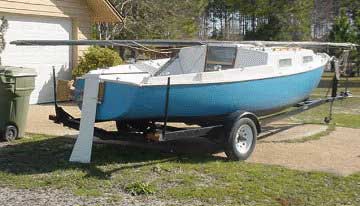1973 San Juan 21 sailboat