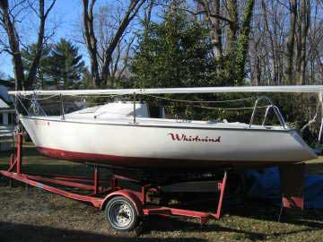 1988 Santana 20 sailboat