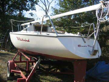 1988 Santana 20 sailboat