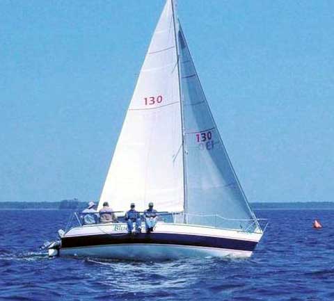 1981 Santana 23D sailboat