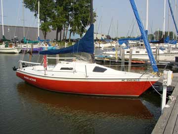 1978 Santana 525 sailboat