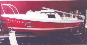 1980 Schwill Ya 16 sailboat