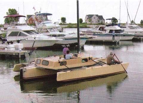 Searunner 25 trimaransailboat