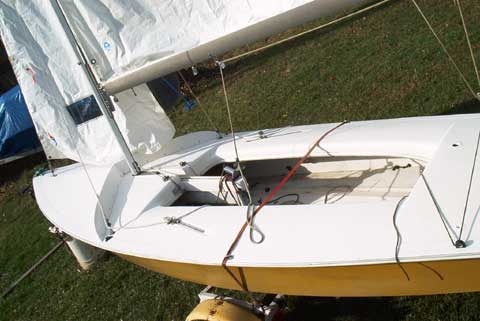 Snipe sailboat