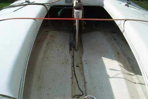 Snipe sailboat