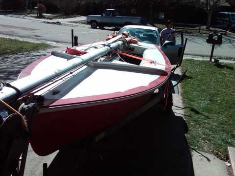  Snipe, 16', circa 1980's sailboat
