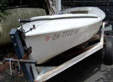 1983 Snipe sailboat