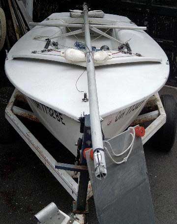 1983 Snipe sailboat