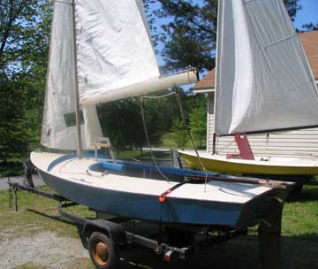 Snipe sailboat