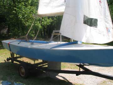Snipe sailboat