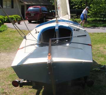 Snipe sailboat