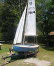 Snipe sailboat