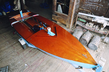 1946 Snipe #8047 sailboat