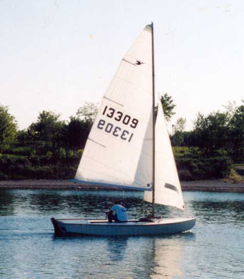Snipe sailboat