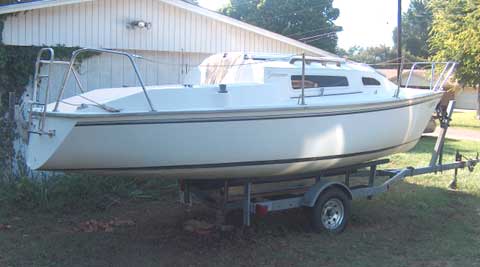 Spindrift 22 sailboat
