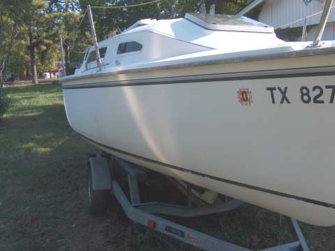 Spindrift 22 sailboat