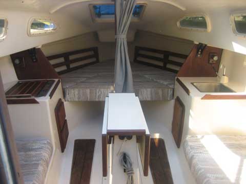 Spindrift 22 sailboat