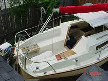 1984 Spindrift 22 sailboat